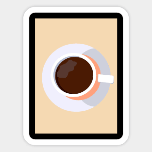 Minimal Kitchen Coffee Sticker